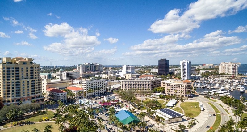 Florida City Birdseye View